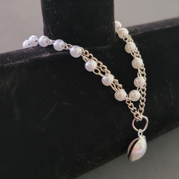 Pearl Double Layer Bracelet NEW - Picture 4 of 8